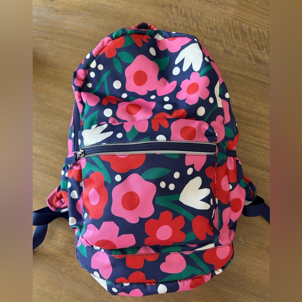 Hanna Andersson girls floral tulip backpack